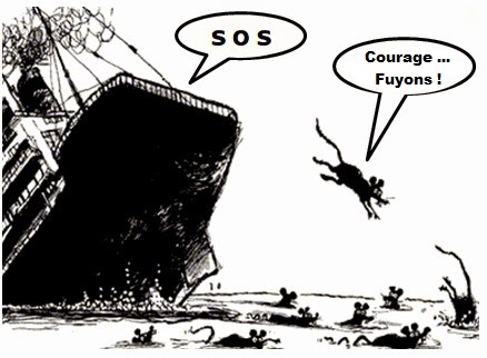 Les rats quittent le navire